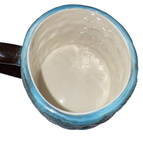 John Derian Blue Stoneware Mug 15oz - Picture 5 of 8